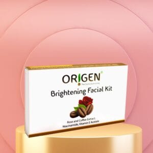 Brightening Facial Kit With Niacinamide ,Vitamin E Acetate, Rose & Coffee Extract (40g)