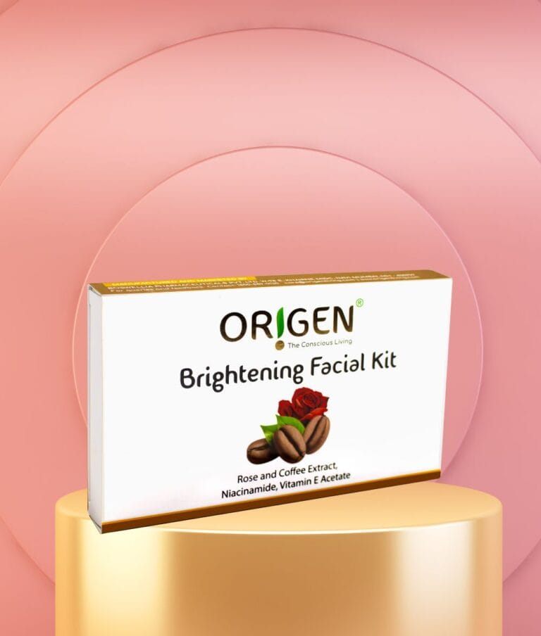Brightening Facial Kit With Niacinamide ,Vitamin E Acetate, Rose & Coffee Extract (40g)