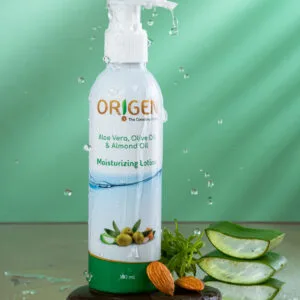 Skin Rejuvenating Moisturizing Lotion with Aloe Vera, Olive Oil, Almond Oil