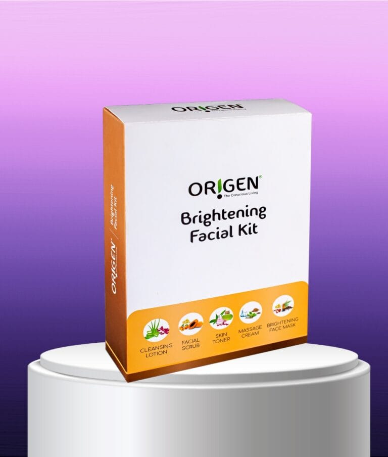 Brightening Facial Kit With Niacinamide ,Vitamin E Acetate, Rose & Coffee Extract (250g)