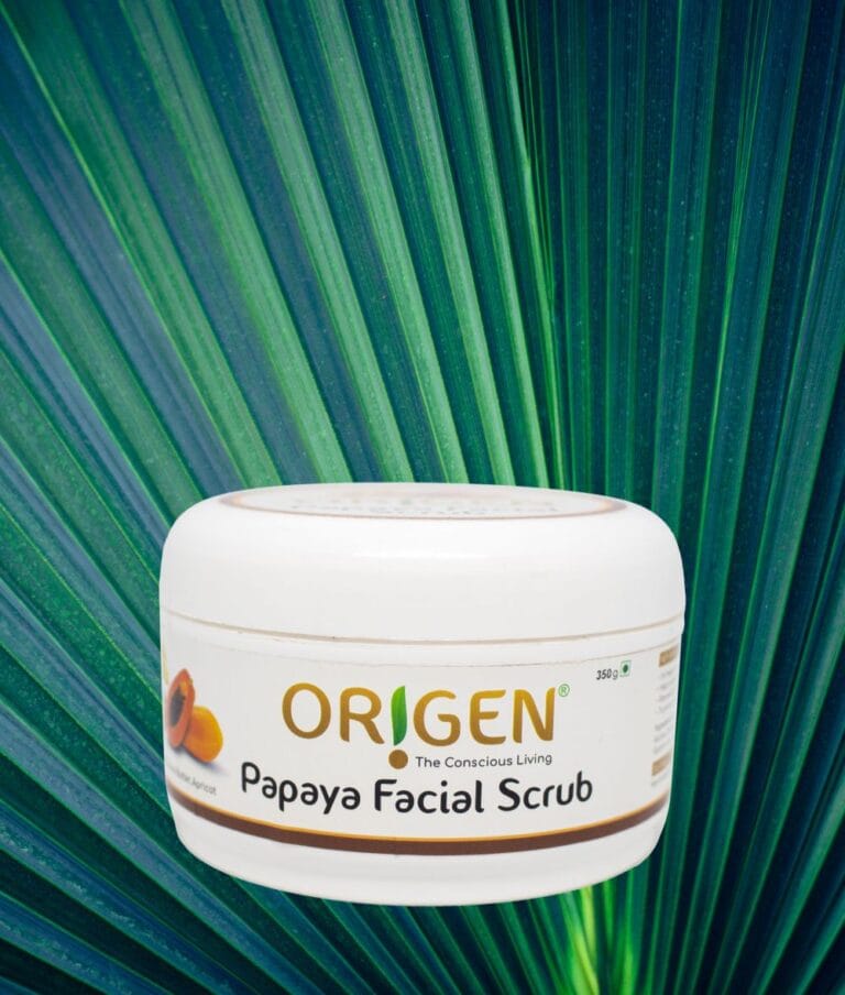 Papaya Facial Scrub For Skin Brightening